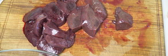 запеченная свиная печень