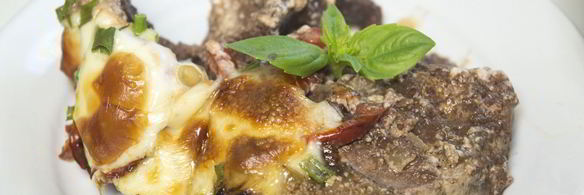 запеченная свиная печень