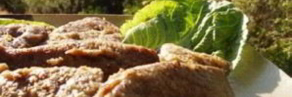 жареная говяжья печенка с горчицей