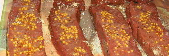 жареная печень с апельсинами