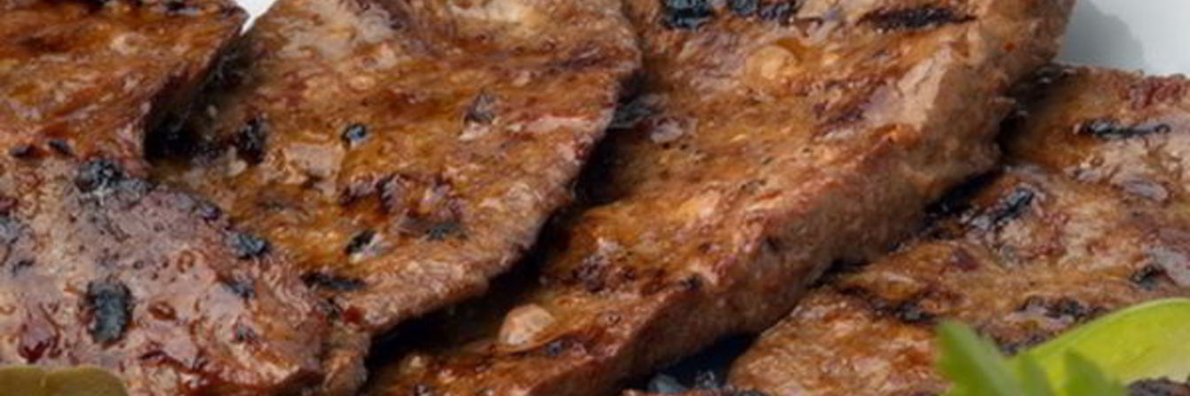 Жареная печень в крахмале