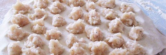 куриные пельмени