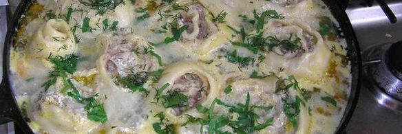 ленивые пельмени