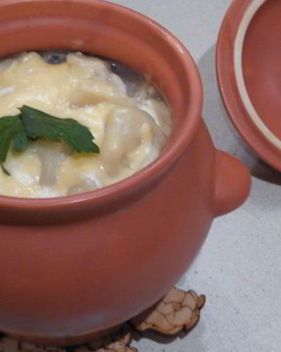 Пельмени в горшочках