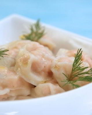 Рыбные пельмени