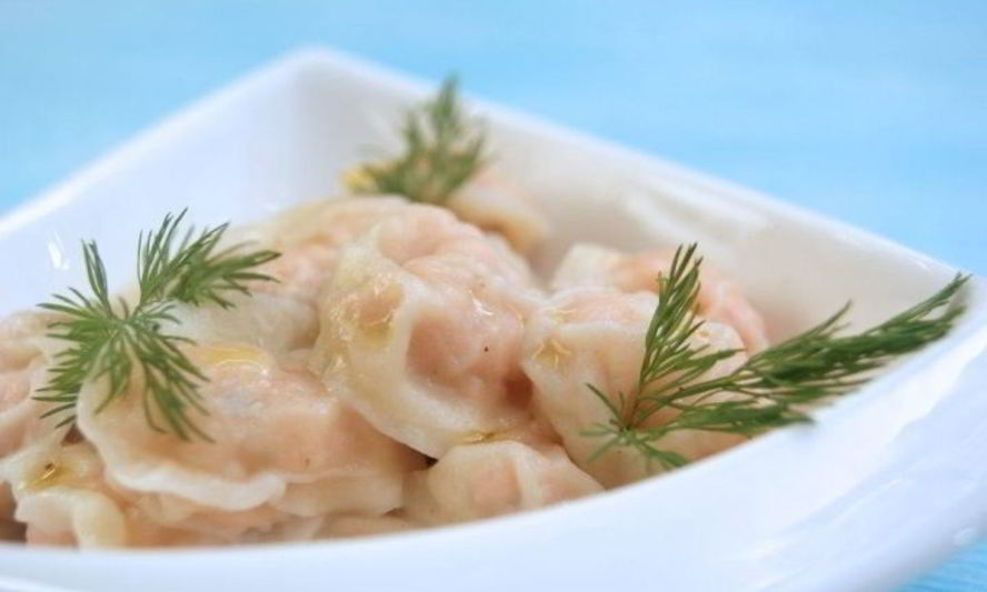 Рецепт рыбных пельменей