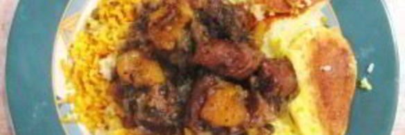 азербайджанский плов с бараниной