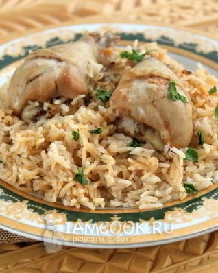 Бирьяни с курицей — индийский плов