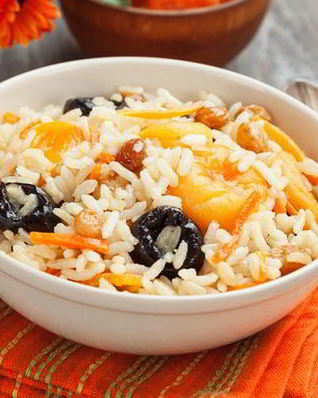 Бухарский плов с морковью и сухофруктами