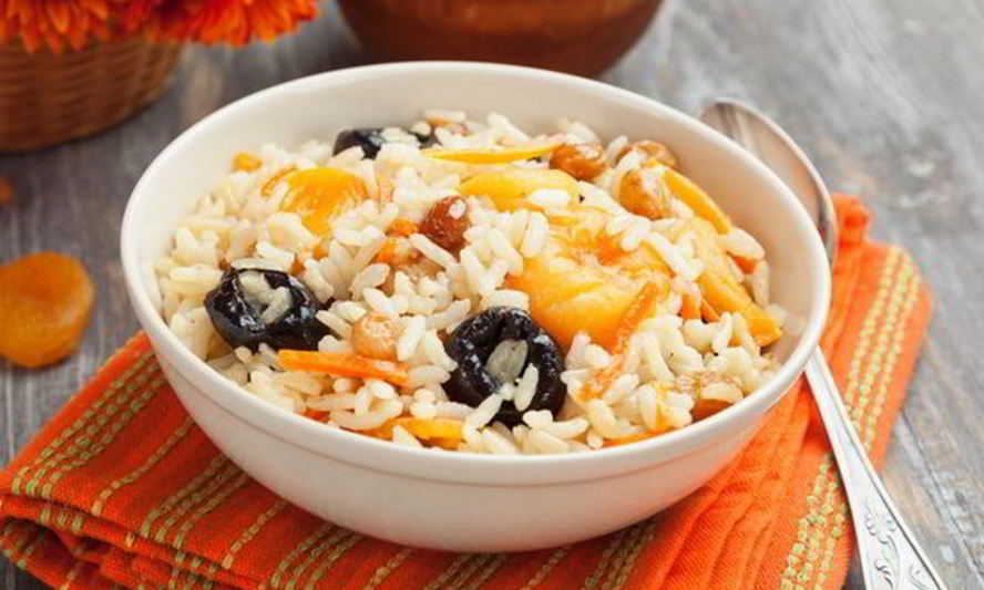 Рецепт бухарского плова с морковью и сухофруктами