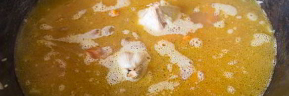 быстрый плов со свининой и фасолью