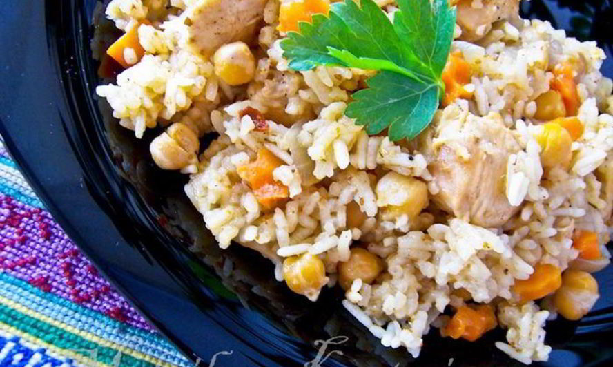 Рецепт ивитмы палов — плова с нутом