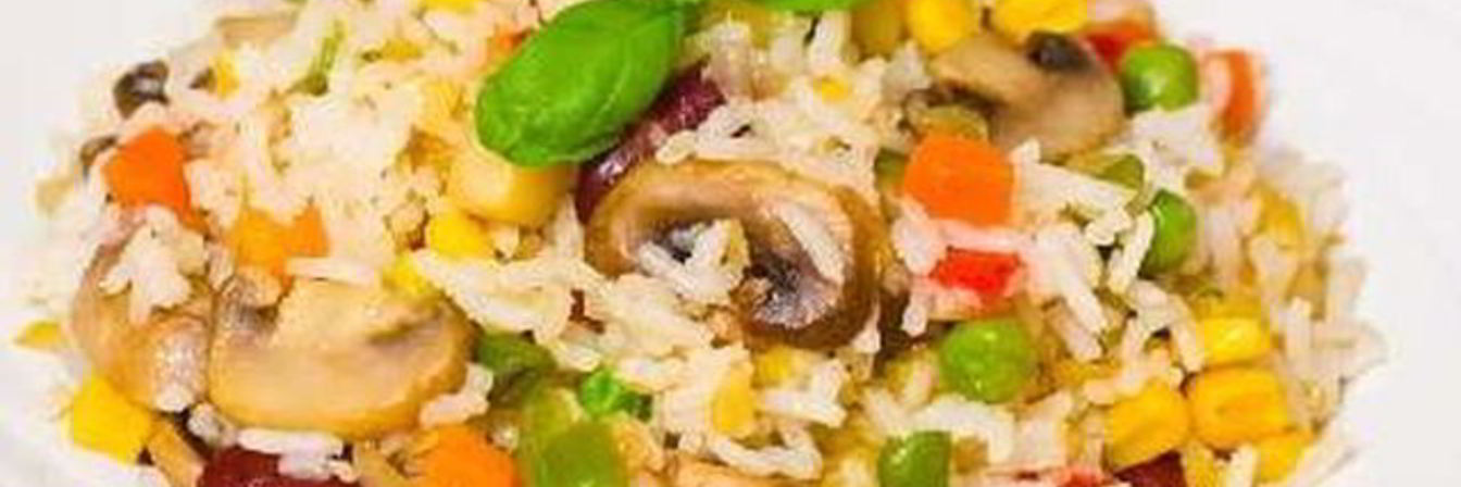 Легкий овощной плов