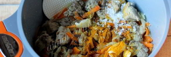 ложный плов из пасты орзо