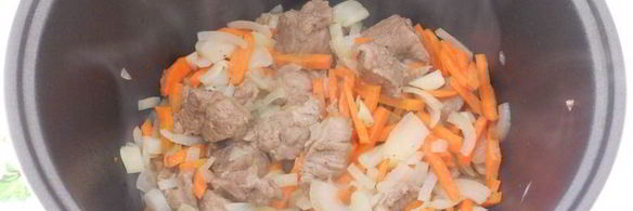 мясной плов в мультиварке