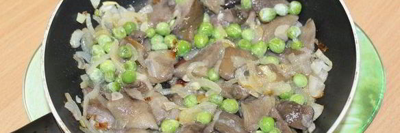 паэлья из перловой крупы и лесных грибов