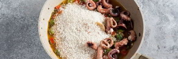 паэлья с морепродуктами