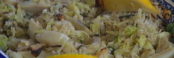 пилав с цыпленком и топинамбуром