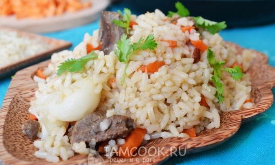 Рецепт плова из баранины в мультиварке