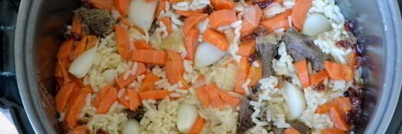 плов из баранины в мультиварке