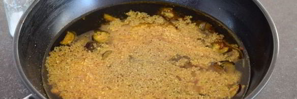 плов из булгура с баклажанами