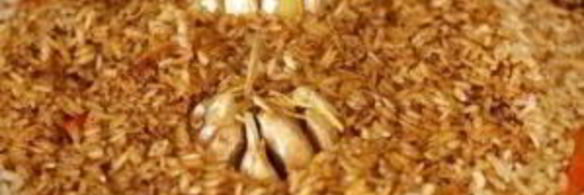 плов из бурого риса со свининой