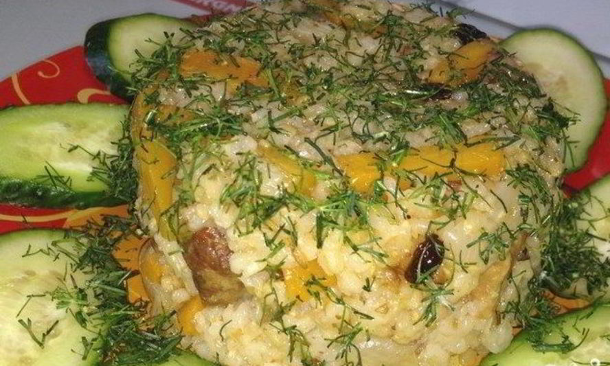 Рецепт плова из бурого риса