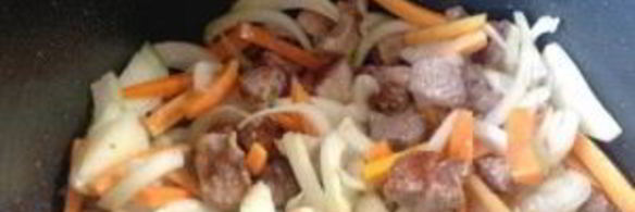 плов из бурого риса