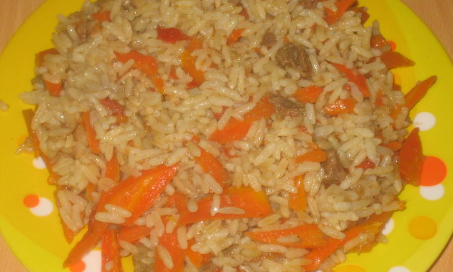 Рецепт плова из говядины в мультиварке