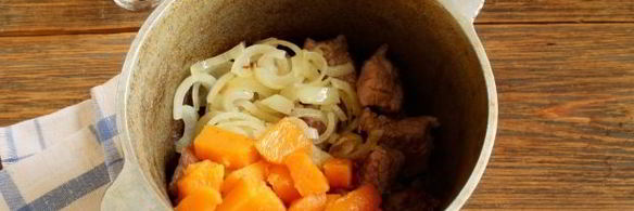 плов из гречки с мясом и тыквой