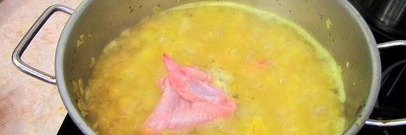 плов из куриных крылышек