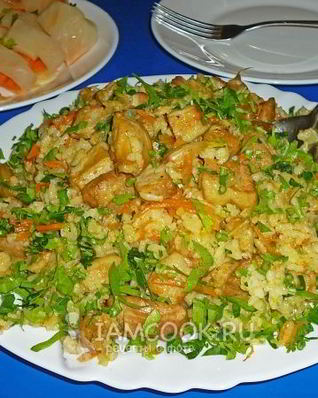 Плов из свиной грудинки