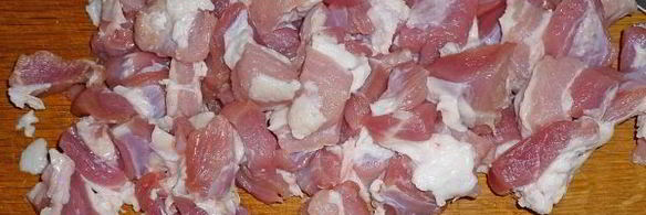 плов из свиной грудинки