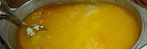 плов из свиной грудинки