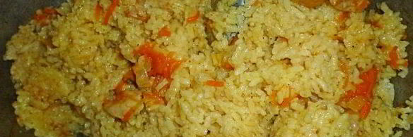 плов из свиной грудинки