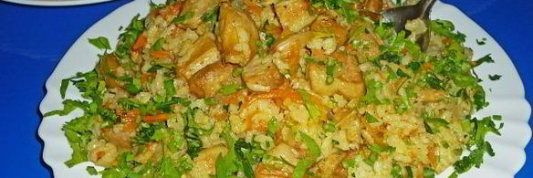 плов из свиной грудинки