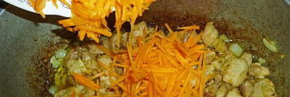 плов из свиной грудинки