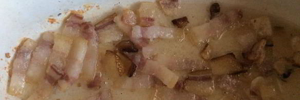 плов на шкварках с копченостями