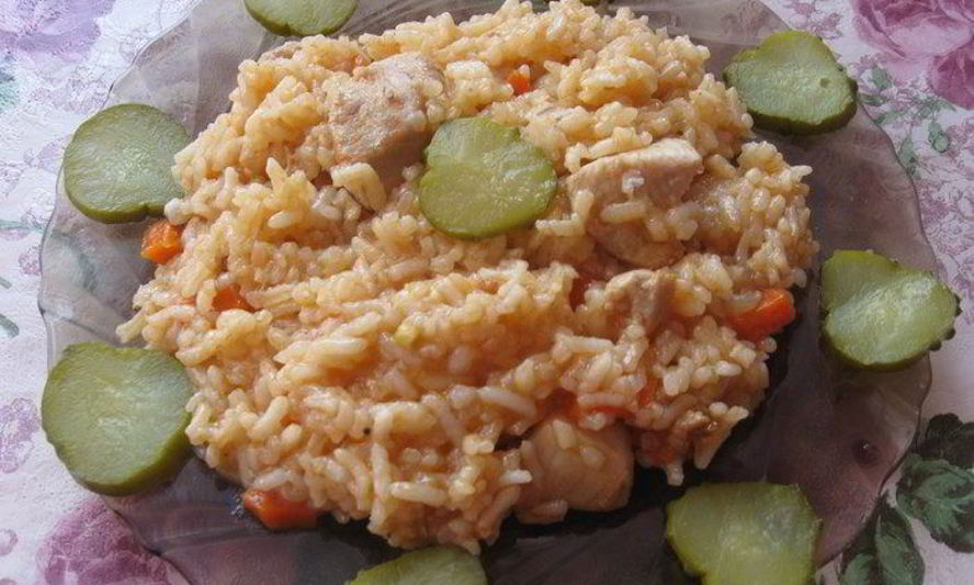 Рецепт плова нежность с куринным филе