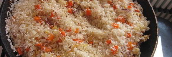 плов нежность с куринным филе