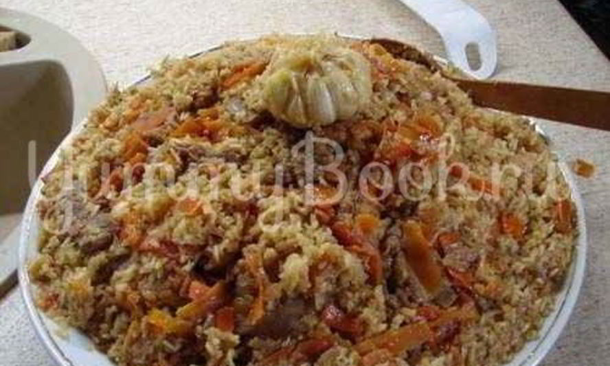 Рецепт плова с бараниной