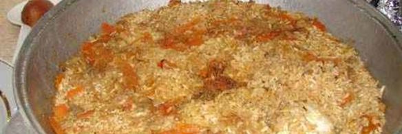 плов с бараниной