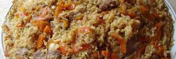 плов с бараниной