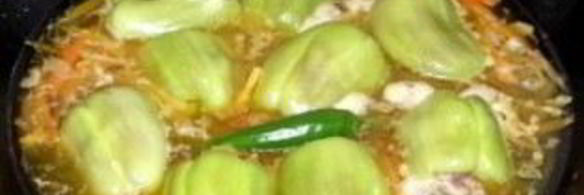 плов с болгарским перцем