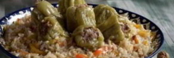 плов с болгарским перцем