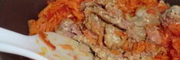 плов с фаршем в мультиварке