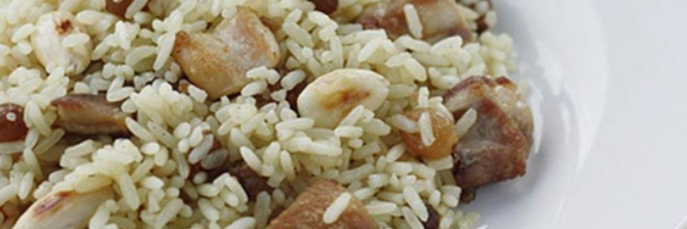 Плов с филе курицы