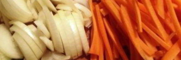 плов с грибами и куриными сердечками