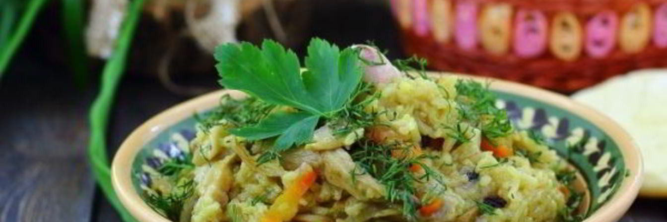 Плов с грибами в мультиварке