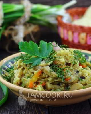 Плов с грибами в мультиварке